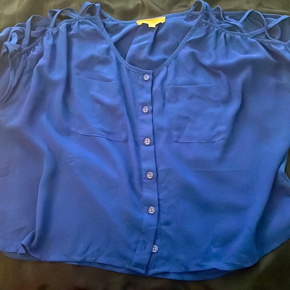 Sheer Button Up - Picture 3 of 3